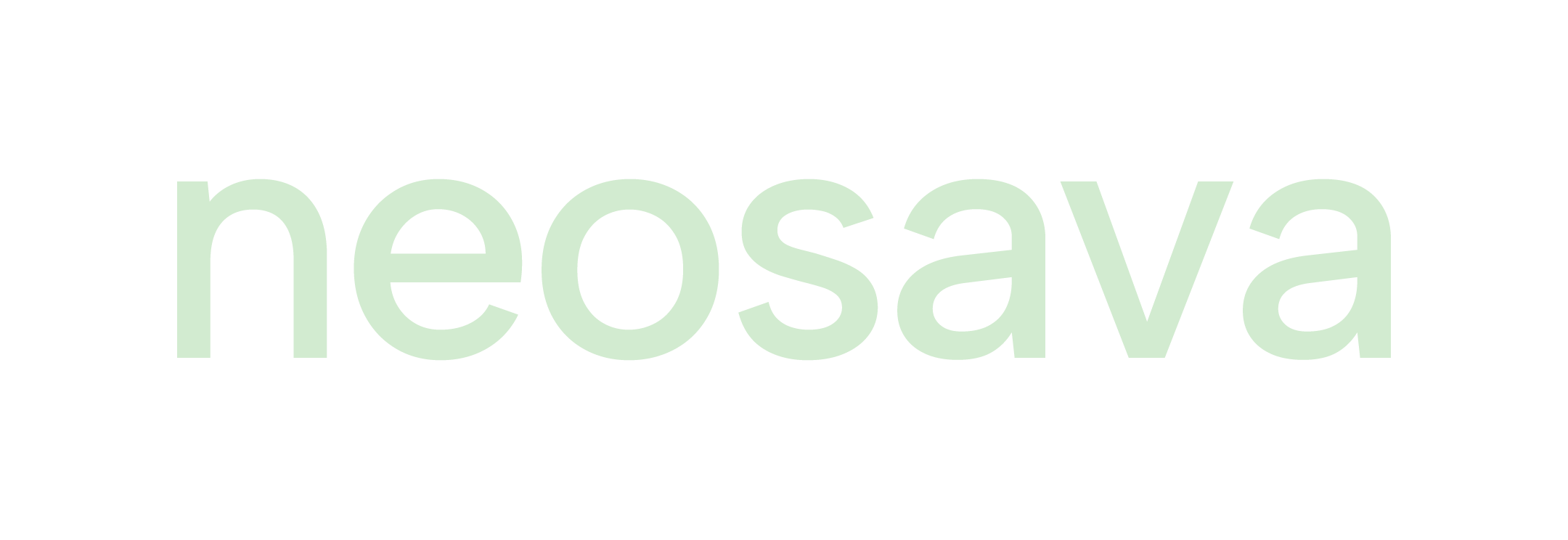 Neosava logotype-Warna hijau mint